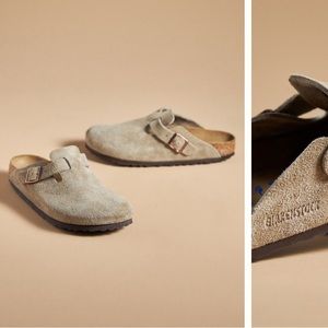 brand new taupe birkenstocks